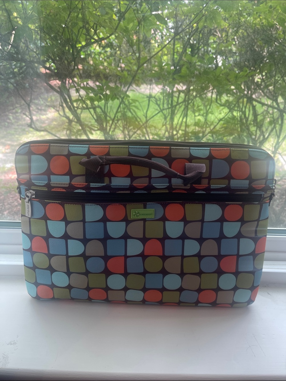 Colorful Geometric Laptop Sleeve